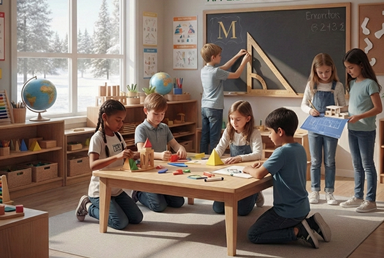 Applied Mathematics & Geometry for After-School Program